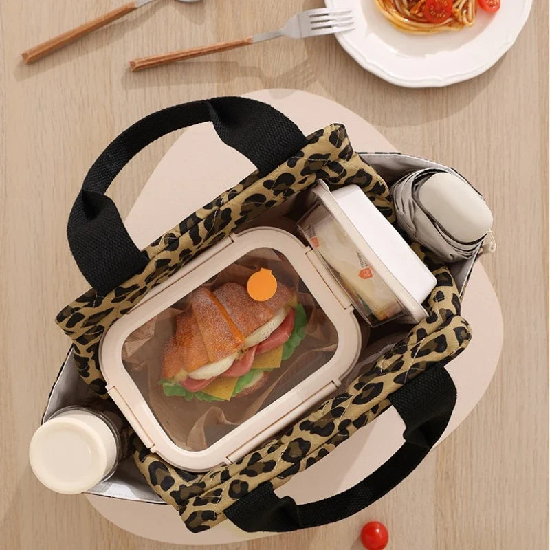 Large Capacity Insulated Lunch Bag Thermal Cooler Tote | Qme Insulated Lunch Bag Qme