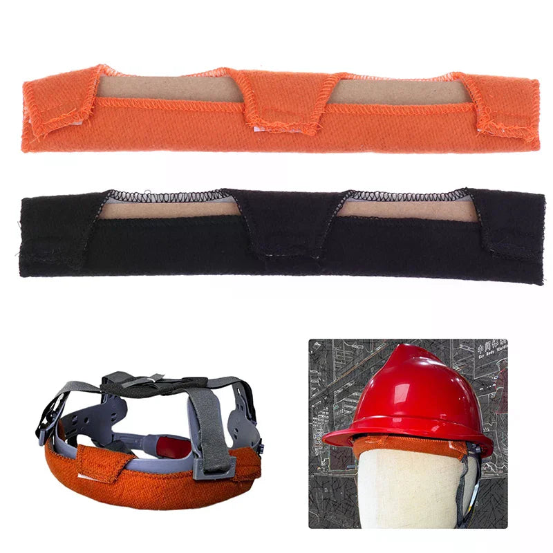 Hard Hat Sweatband Helmet Cushion Liner | Flame Retardant Helmet Sweatband Liner Qme