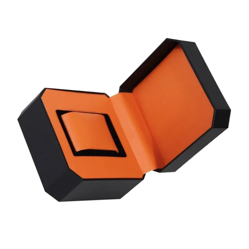 Portable PU Leather Watch Box Case Organizer – Men & Women Watch Storage Case Qme