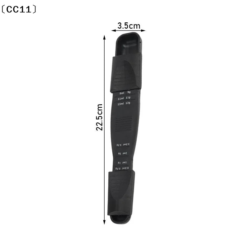 Adjustable Double-Ended Measuring Spoon | Grams & Milliliters Adjustable Measuring Spoon Qme