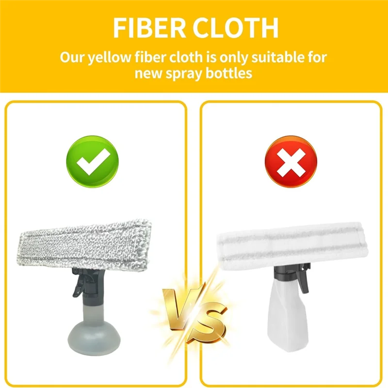 Karcher WV1 WV2 Accessories – Spray Bottle, Mop Pad & Scraper Kit Window Cleaning Accessories Qst
