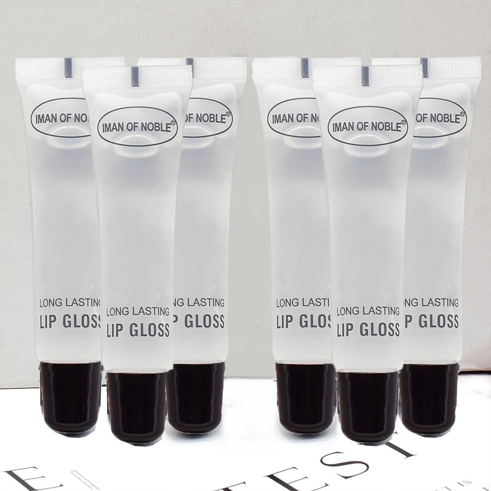 6-Piece Moisturizing Lip Oil Gift Set – Water-Gloss Lip Care Lip Oil Set Qst 6 pcs Lip Oil