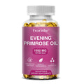 Evening Primrose Oil 120 Capsules – Cold Pressed GLA Supplement Herbal Oil Supplement Qst 120 count-1 bottle