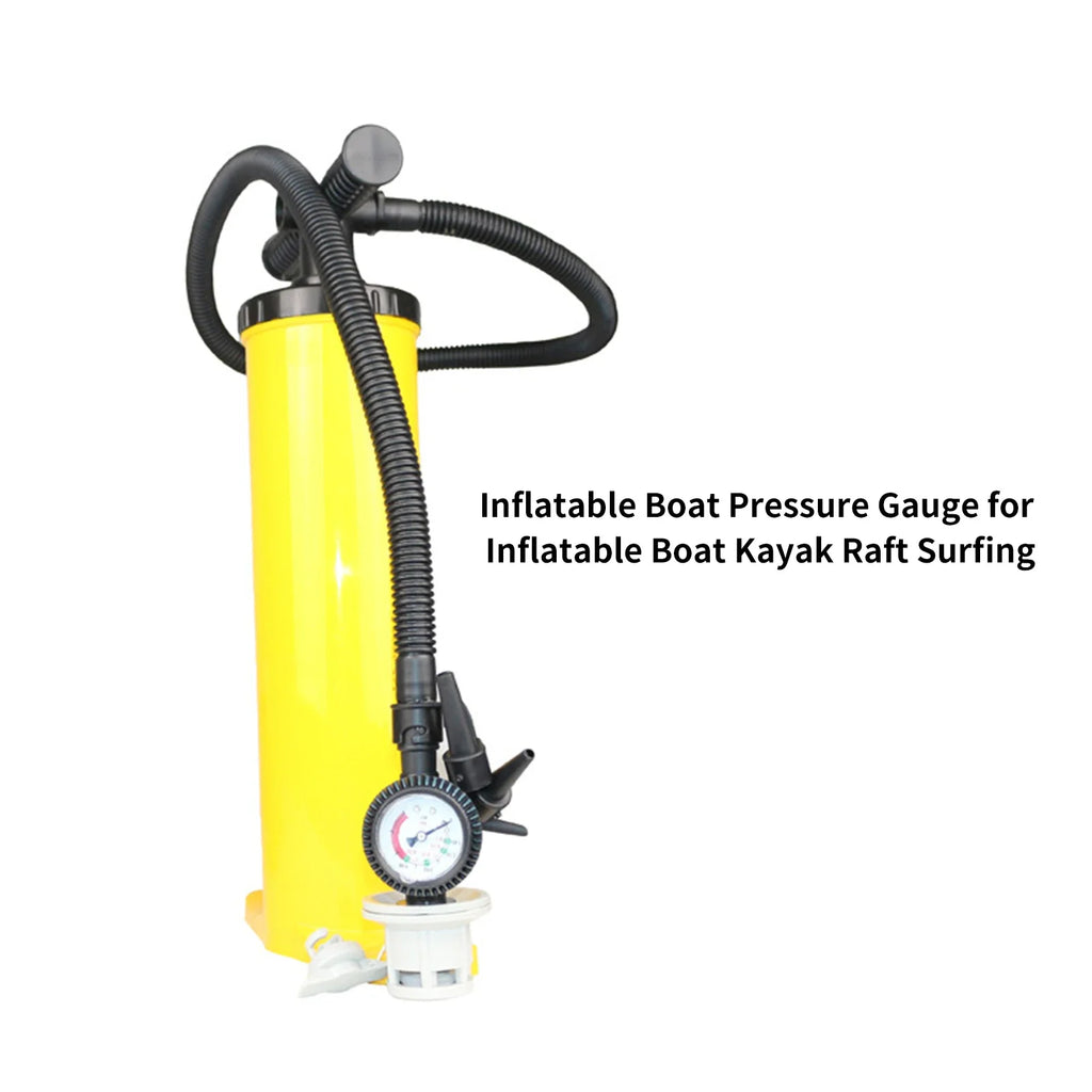 Inflatable Boat Kayak Surfboard Air Pressure Gauge | Qme Air Pressure Gauge Qme YELLOW