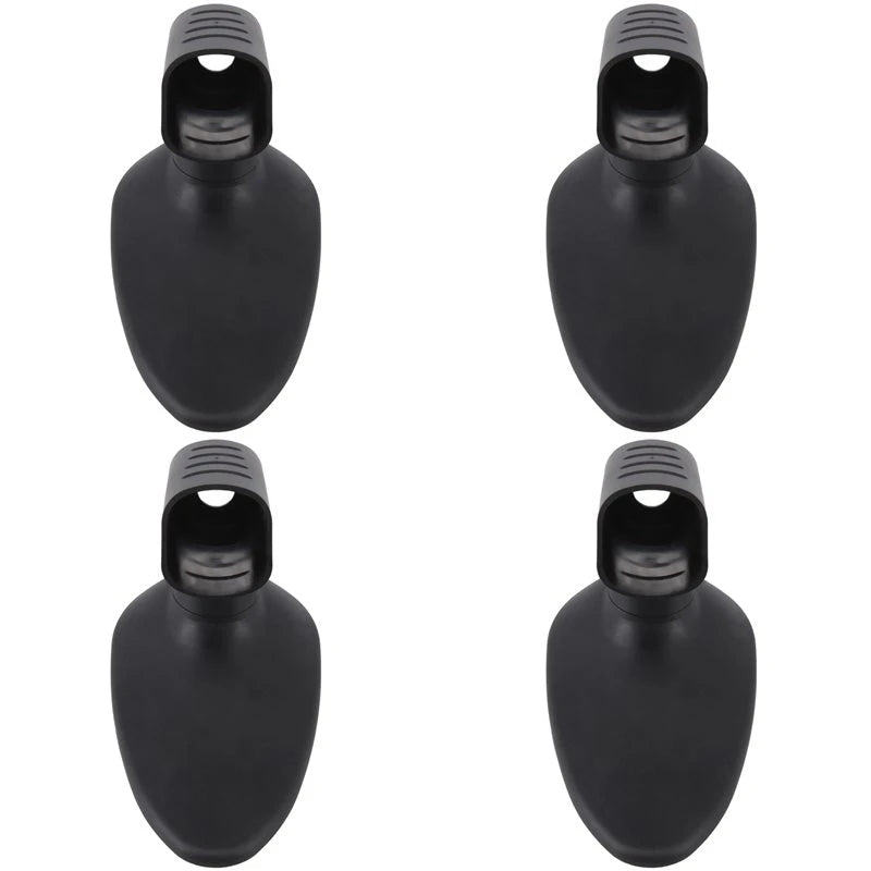 4-Pack Hair Straightener Iron Wall Mount Suction Cup Holder Stand Hair Tool Holder Qst Black