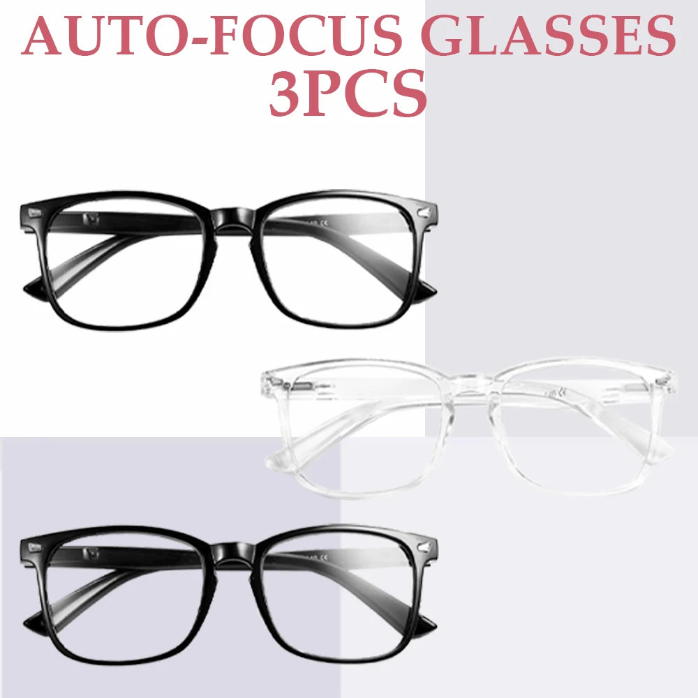 VOPHA Auto-Focus Reading Glasses – Blue Light Blocking Unisex Reading Glasses Qst