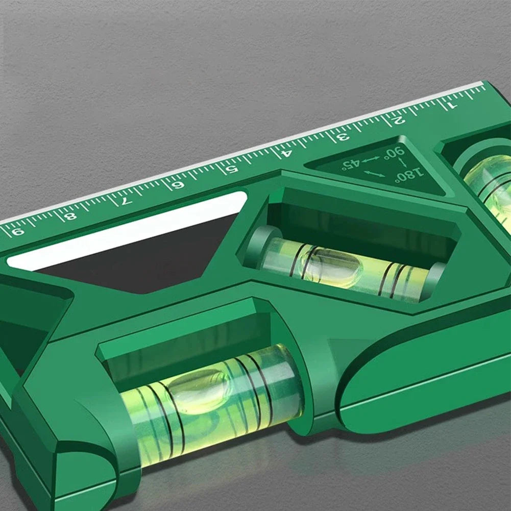 Magnetic Bubble Level Ruler & Angle Gauge | 3 Sizes, 6 Colors Magnetic Level Gauge Qme