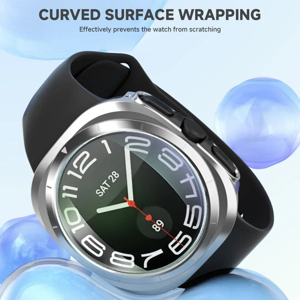Samsung Galaxy Watch 7 Ultra 47mm Waterproof Hard Bumper Case Smartwatch Bumper Case Qme