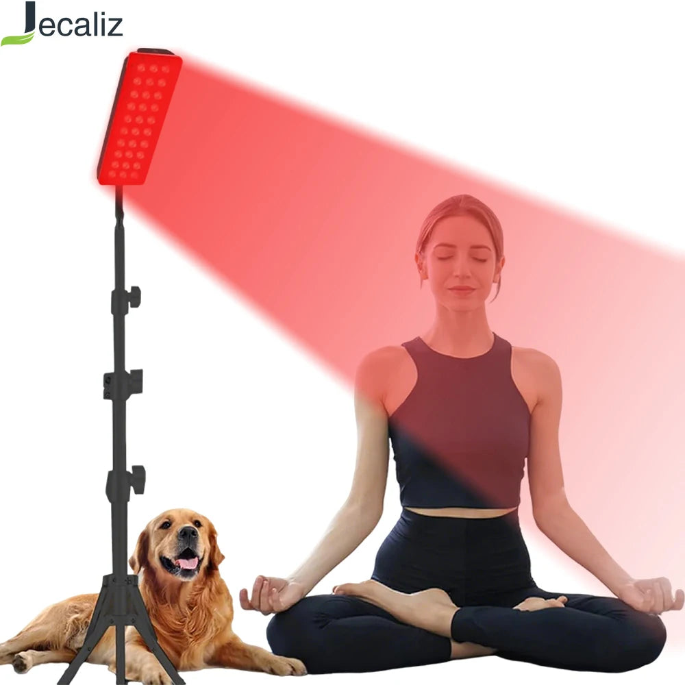 Red Light Therapy Lamp 660nm 850nm LED Infrared Panel Red Light Therapy Panel Qst
