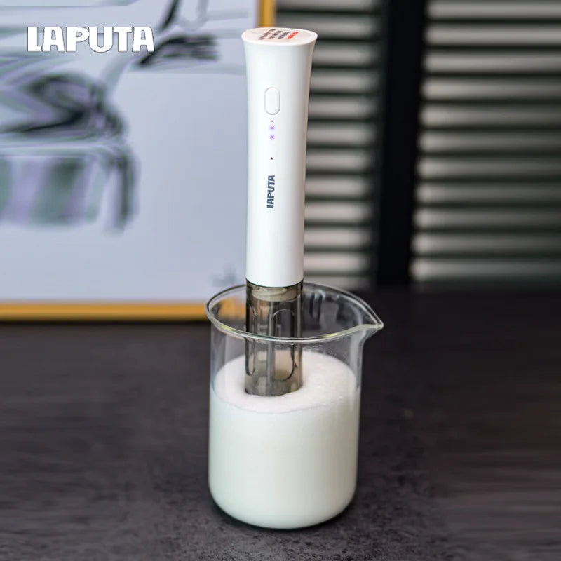 Wireless Automatic Milk Frother & Latte Art Maker | Rechargeable Milk Frother Qme