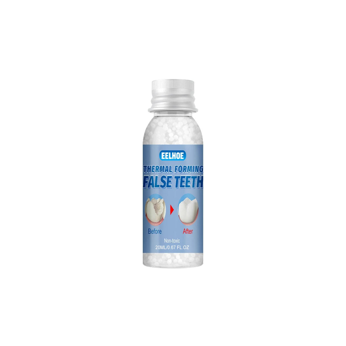 EELHOE Temporary Tooth Repair Kit – Gap & Chip Filler 30ml Tooth Repair Kit Qst 20ml