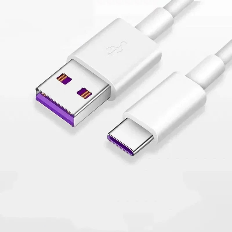 Universal 1M USB-C Cable – 2A Fast Charging & Data Sync USB-C Charging Cable Qme