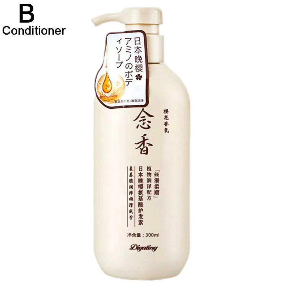 Japanese Amino Acid Shampoo, Conditioner & Body Wash 300ml Amino Acid Shampoo Qme conditioner CN