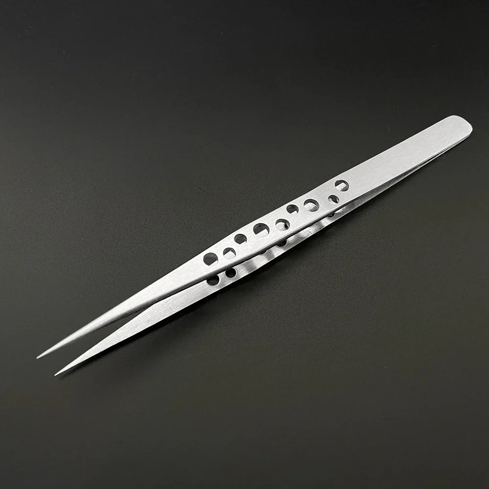 Anti-Static Precision Tweezers | Curved & Straight, 7 Tip Types Precision Tweezers Qme