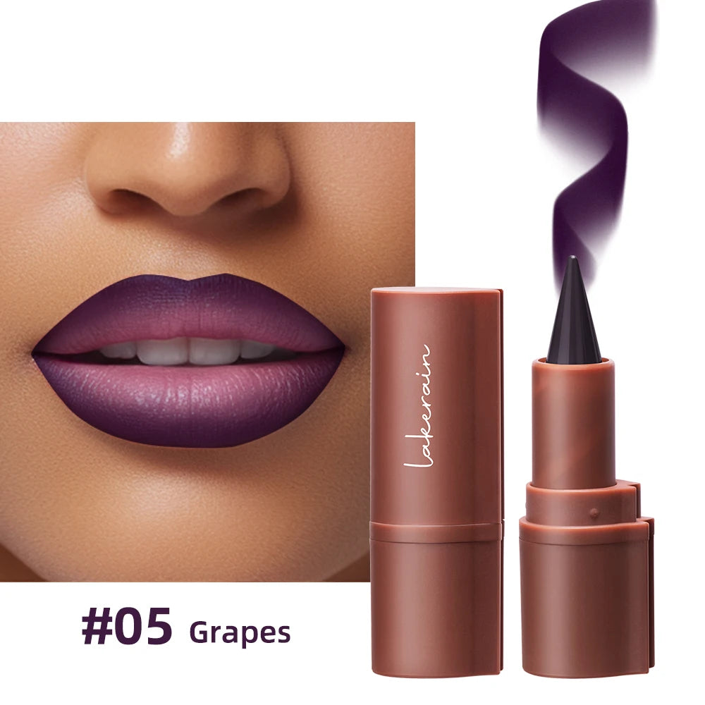 Lakerain Matte Lip Liner Pen – Waterproof & Long-Lasting Lip Liner Pen Qst 05