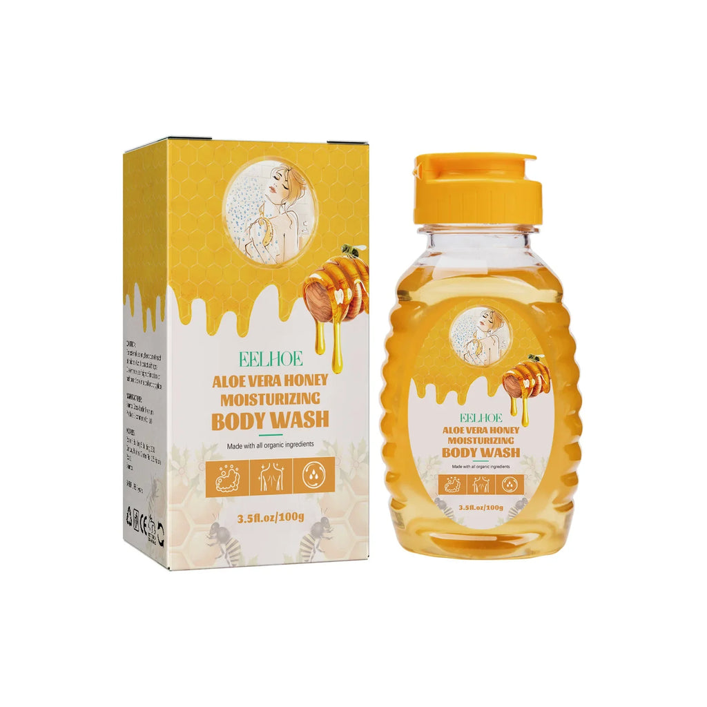 EELHOE Brightening Exfoliating Honey Shower Gel 100g Body Wash Brightening Body Wash Qst