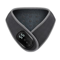 VIMYSHOW 6-in-1 Cordless Neck Massager Wrap | 3-Level Vibration Neck Massager Wrap Qst black
