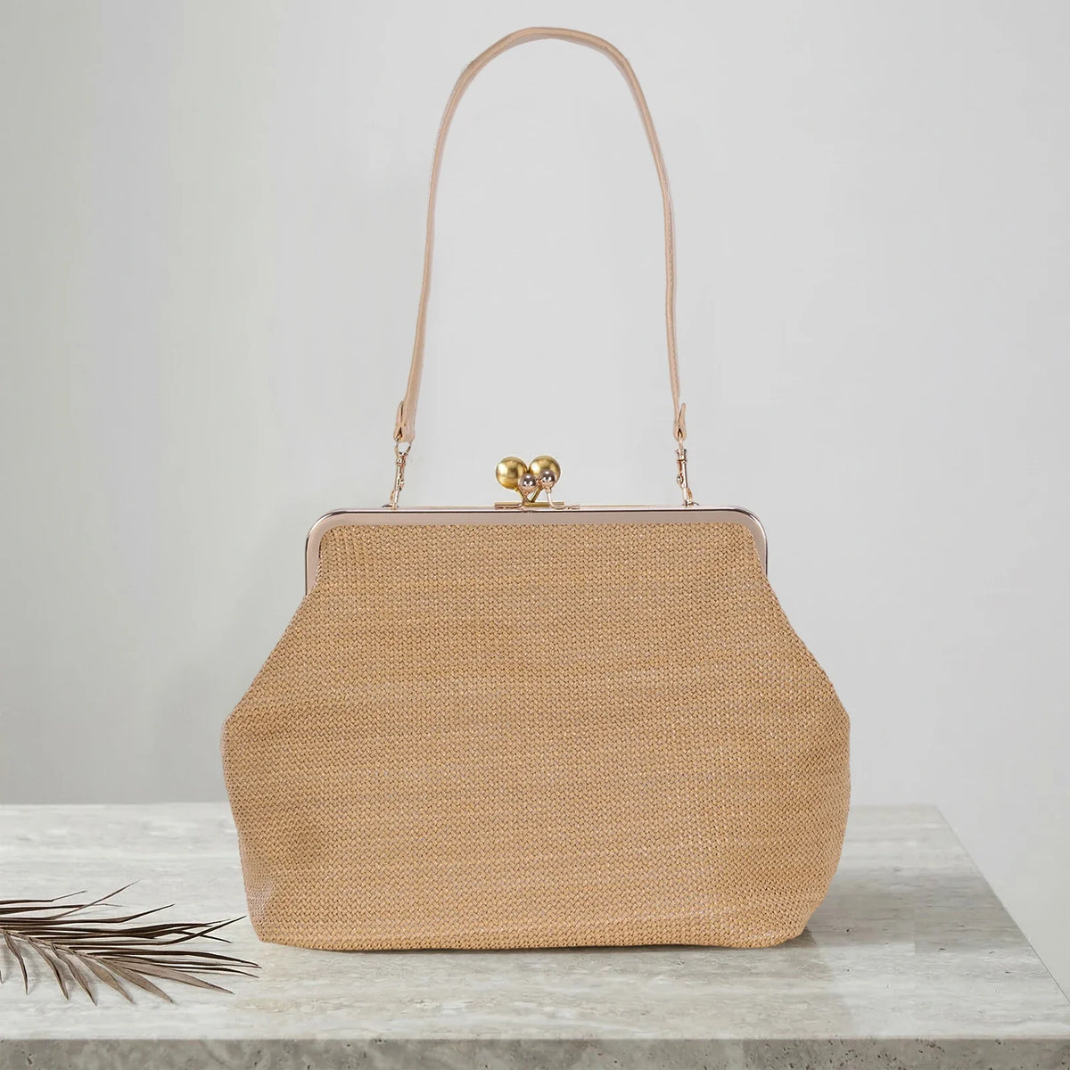 Boho Straw Woven Tote Bag – Striped Beach Handbag & Clutch Straw Tote Bag Qme Style 3