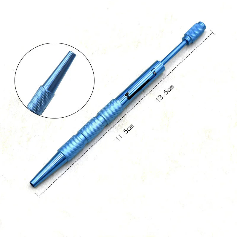Ophthalmic Blade Holder Handle – Sapphire & Diamond Blades Blade Holder Handle Qme indigo