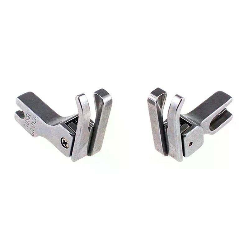 Industrial Compensating Presser Foot Edge Guide – Stainless Steel Presser Foot Accessory Qme