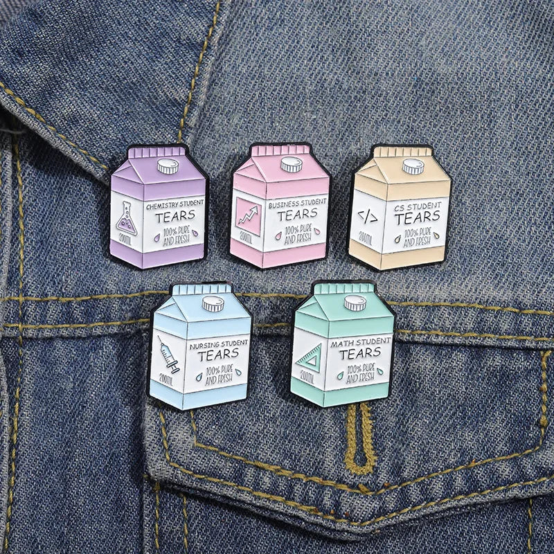 Enamel Lapel Pins – Nursing, Chemistry, Math & CS Student Gifts Enamel Lapel Pin Qme