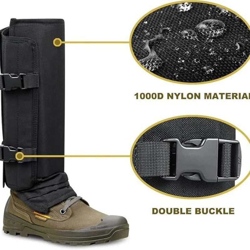 Breathable Snake Guard Leg Covers – Oxford Cloth, Adjustable Outdoor Leg Guards Qme