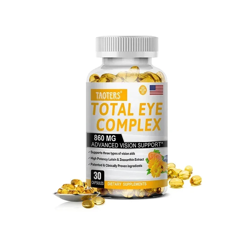Lutein & Zeaxanthin Capsules with Vitamin A | Eye Health Support Eye Health Supplement Qst 30 count-1 bottle