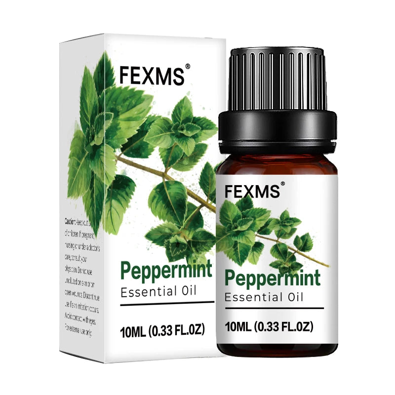 Rosemary Essential Oil – 100% Pure Natural Aromatherapy Oil Essential Oil Qst Peppermint 10ml