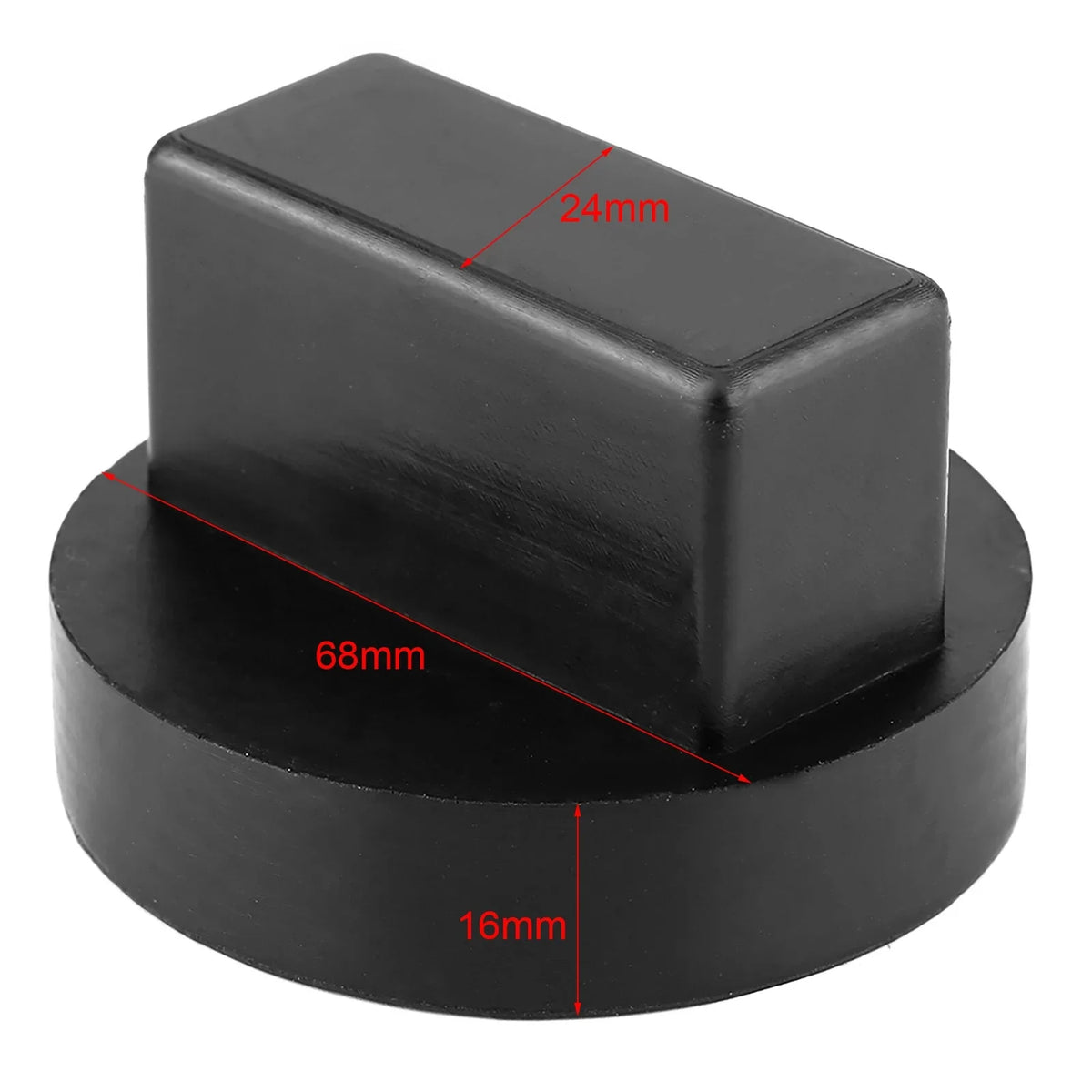 Floor Jack Rubber Pad Adapter – Frame Rail Support | Qme Jack Pad Adapter Qme