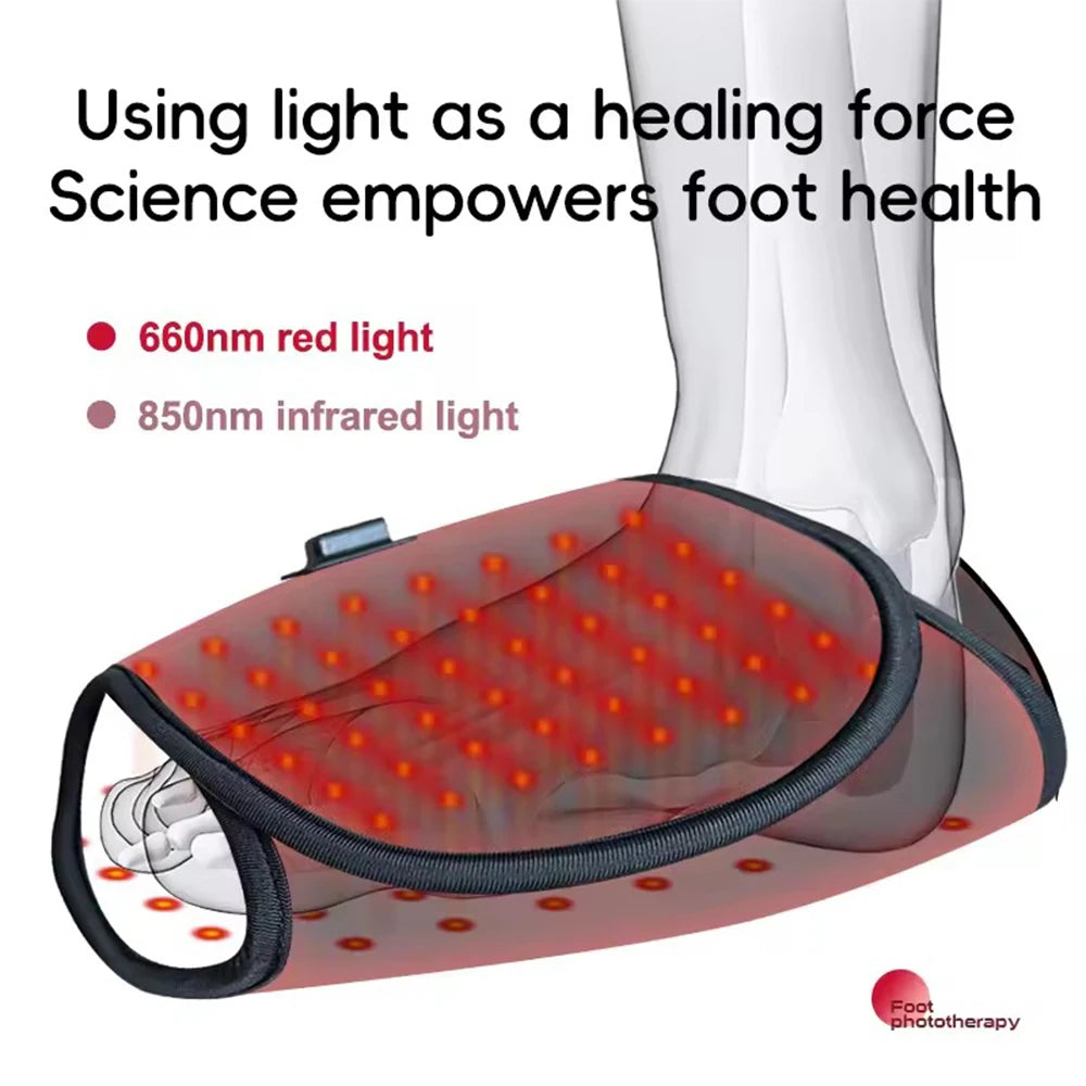 660nm & 850nm Red Infrared Light Therapy Pad – Foot Knee Joint Light Therapy Pad Qst