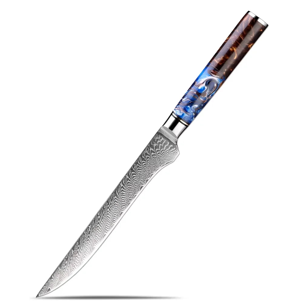 XITUO 6-Inch Damascus Steel Boning & Fillet Knife Boning Knife Qst Boning Knife