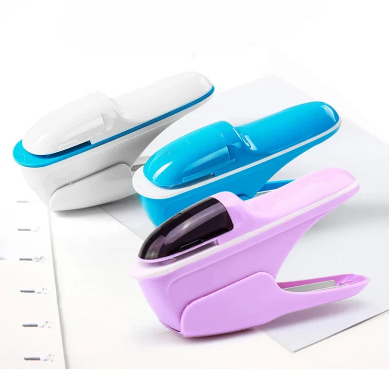 Stapleless Stapler – Binds Up to 8 Sheets | Home Office School Stapleless Stapler Qme