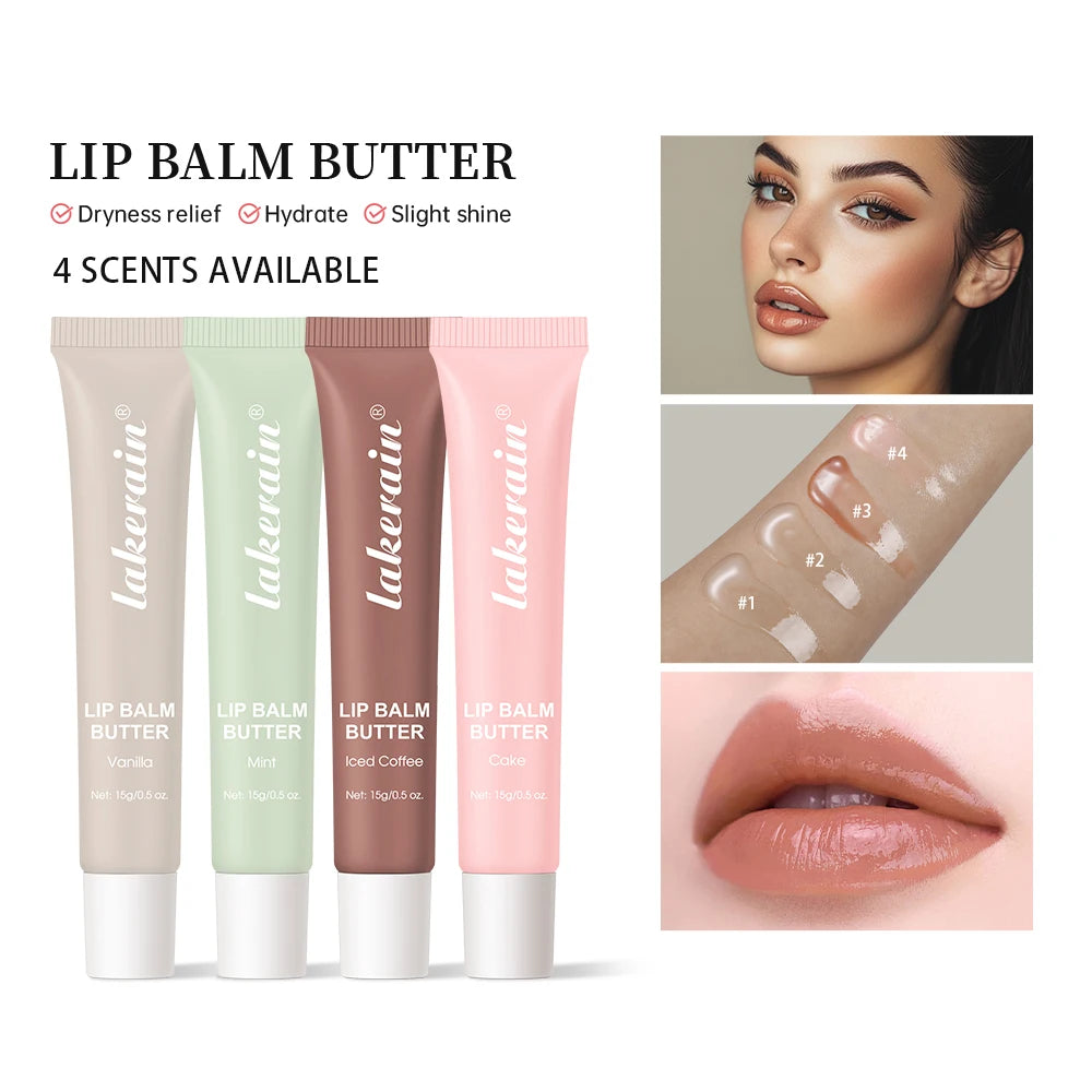 Sheer-Tinted Lip Butter Balm – Hydrating Lip Mask & Conditioner Tinted Lip Balm Qst