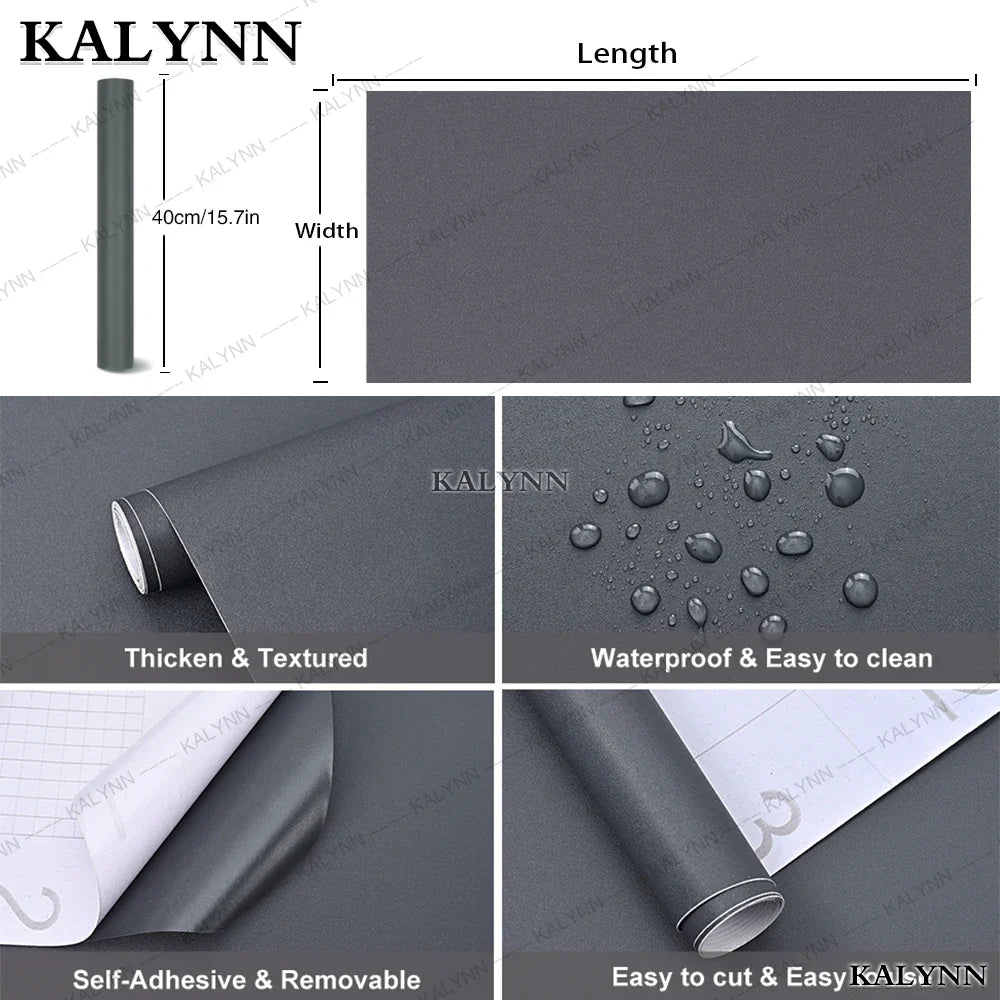 Matte Peel & Stick Wallpaper – Waterproof & Dirt Resistant Peel & Stick Wallpaper Qme