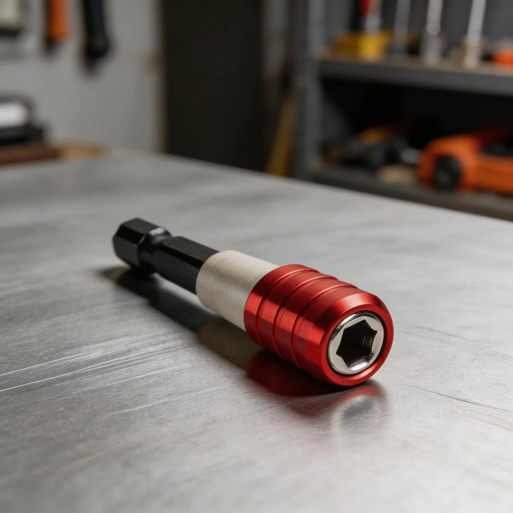Magnetic 60mm Hex Bit Extension Rod – 1/4" Quick Change Holder Bit Extension Rod Qme