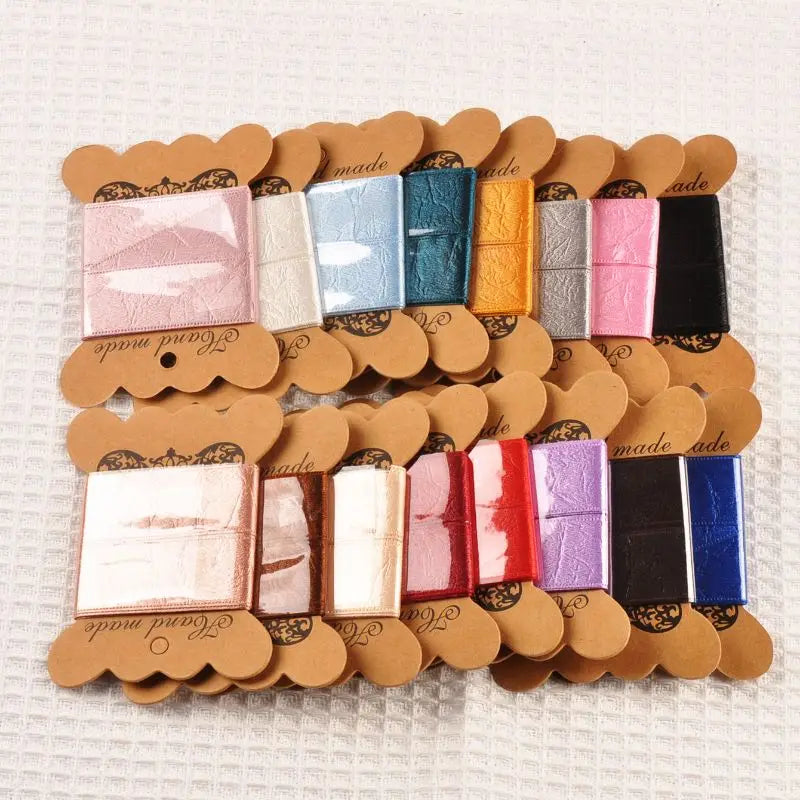 Colorful Craft Ribbon 4 Yards 25mm Polyester – 16 Colors Craft Ribbon Qme