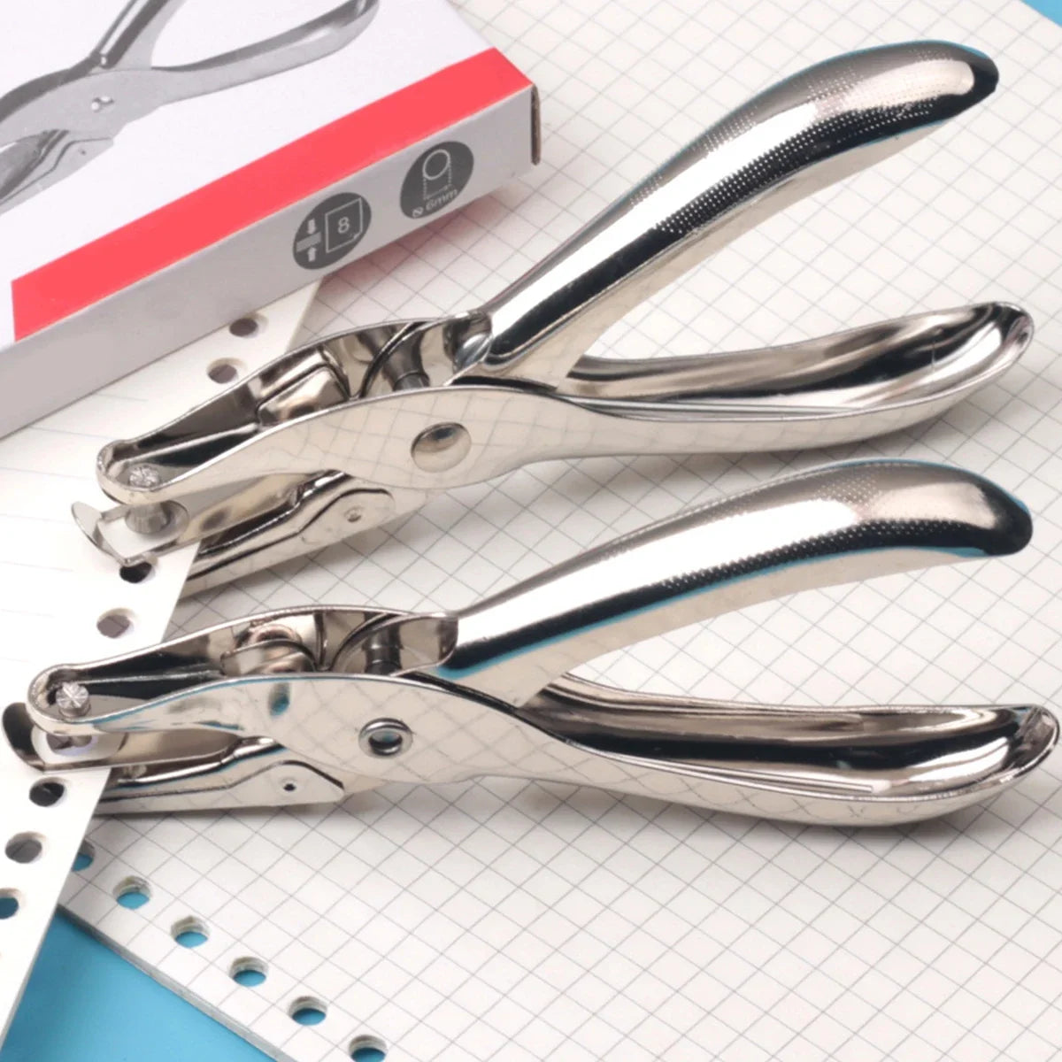 Single Hole Punch 8 Sheet Capacity – Home, Office & Crafts Single Hole Punch Qme