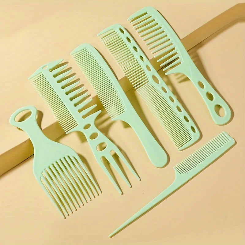 Barber Hair Styling Detangling Comb – 5 Colors | Qme Hair Styling Comb Qme