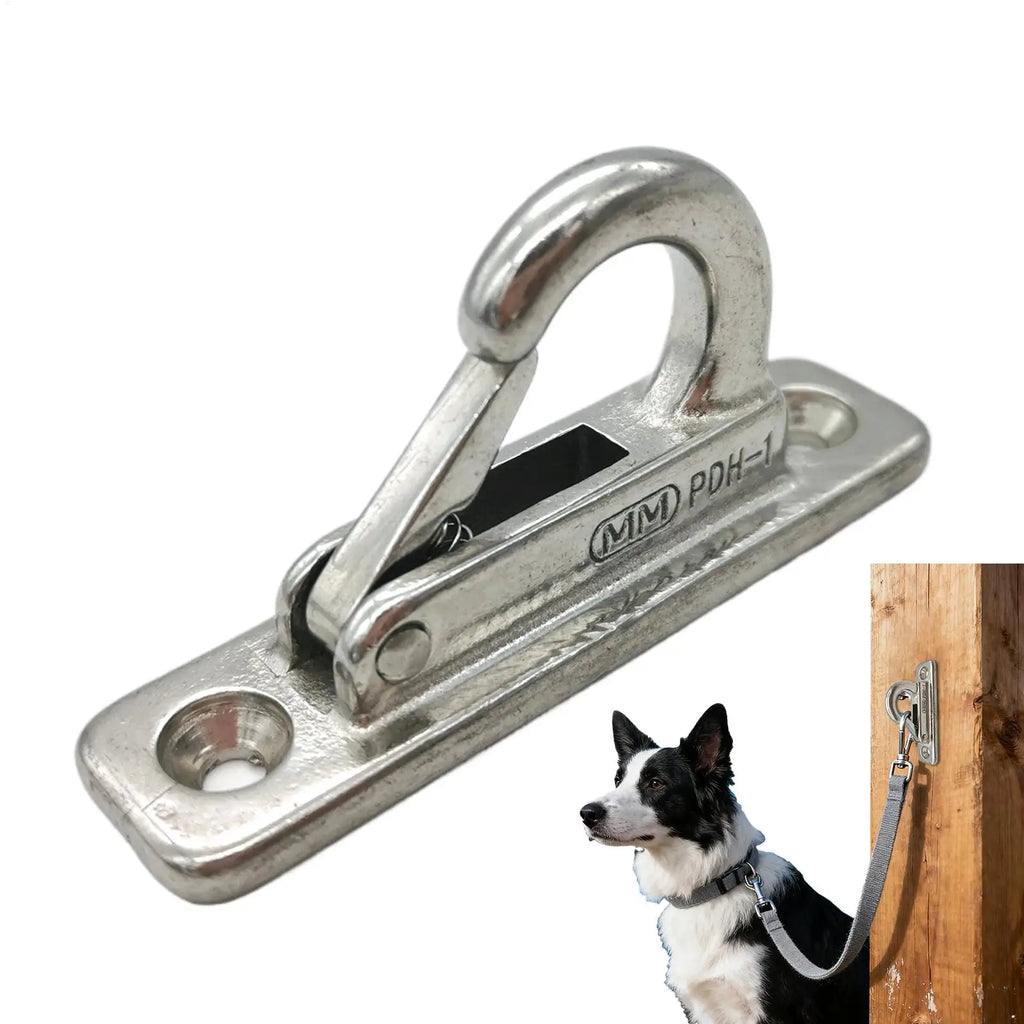 Stainless Steel Dog Leash Holder Wall Hook | Pet Chain Hanger Dog Leash Wall Hook Qme