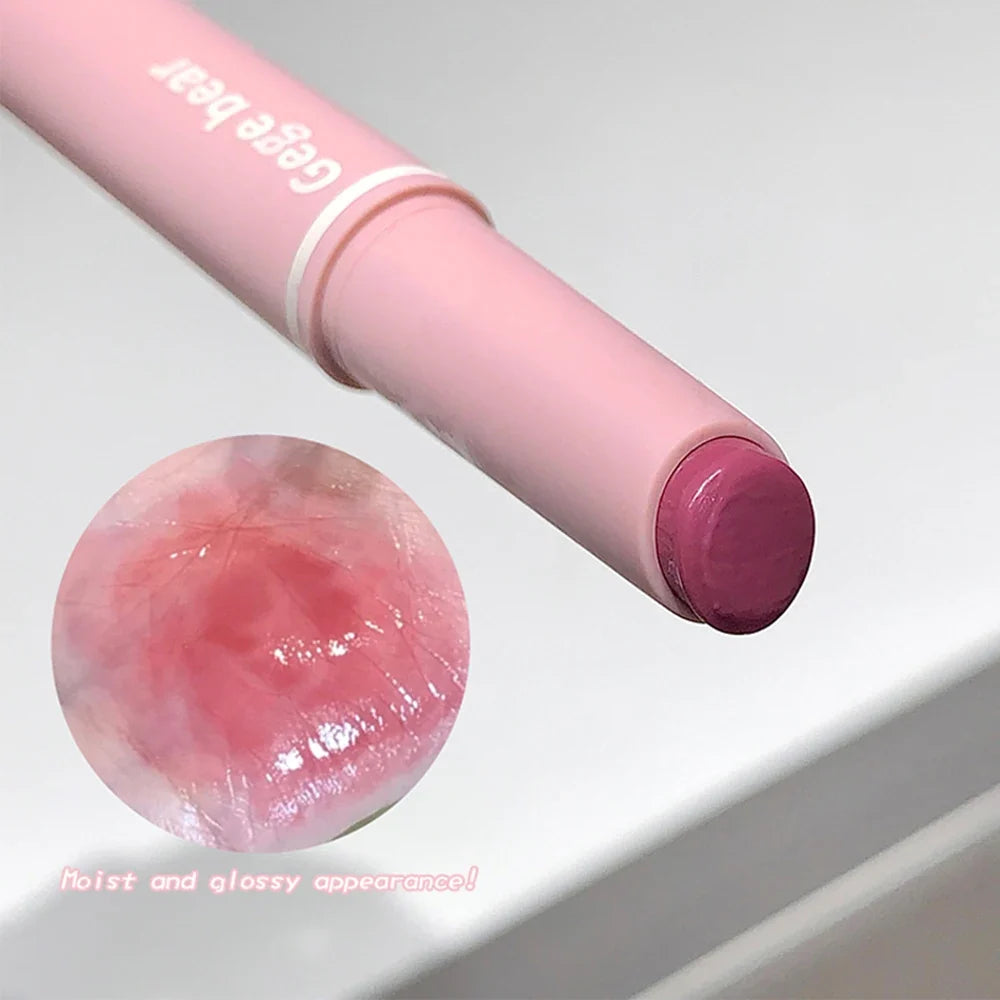 Gege Bear Mirror Lip Glaze – Moisturizing Long-Lasting Lipstick Mirror Lip Glaze Qme