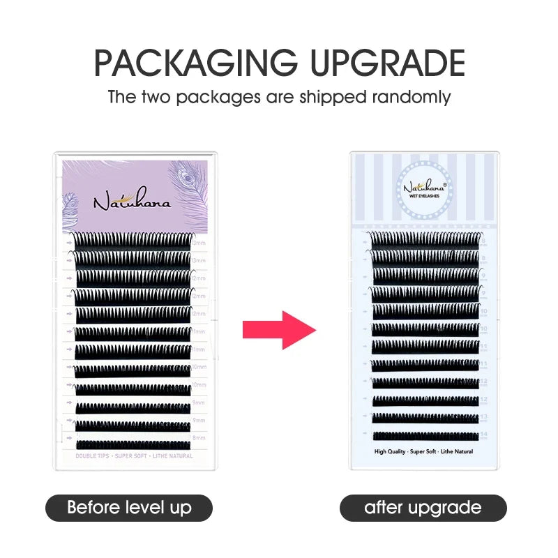 NATUHANA 5D Flora Easy Fan Individual Eyelash Extensions Individual Eyelash Extensions Qme