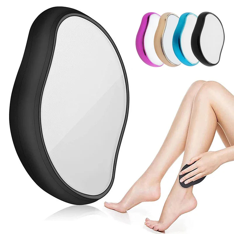 Nano Crystal Hair Removal Stone – Reusable Epilator Men & Women Crystal Hair Remover Qst