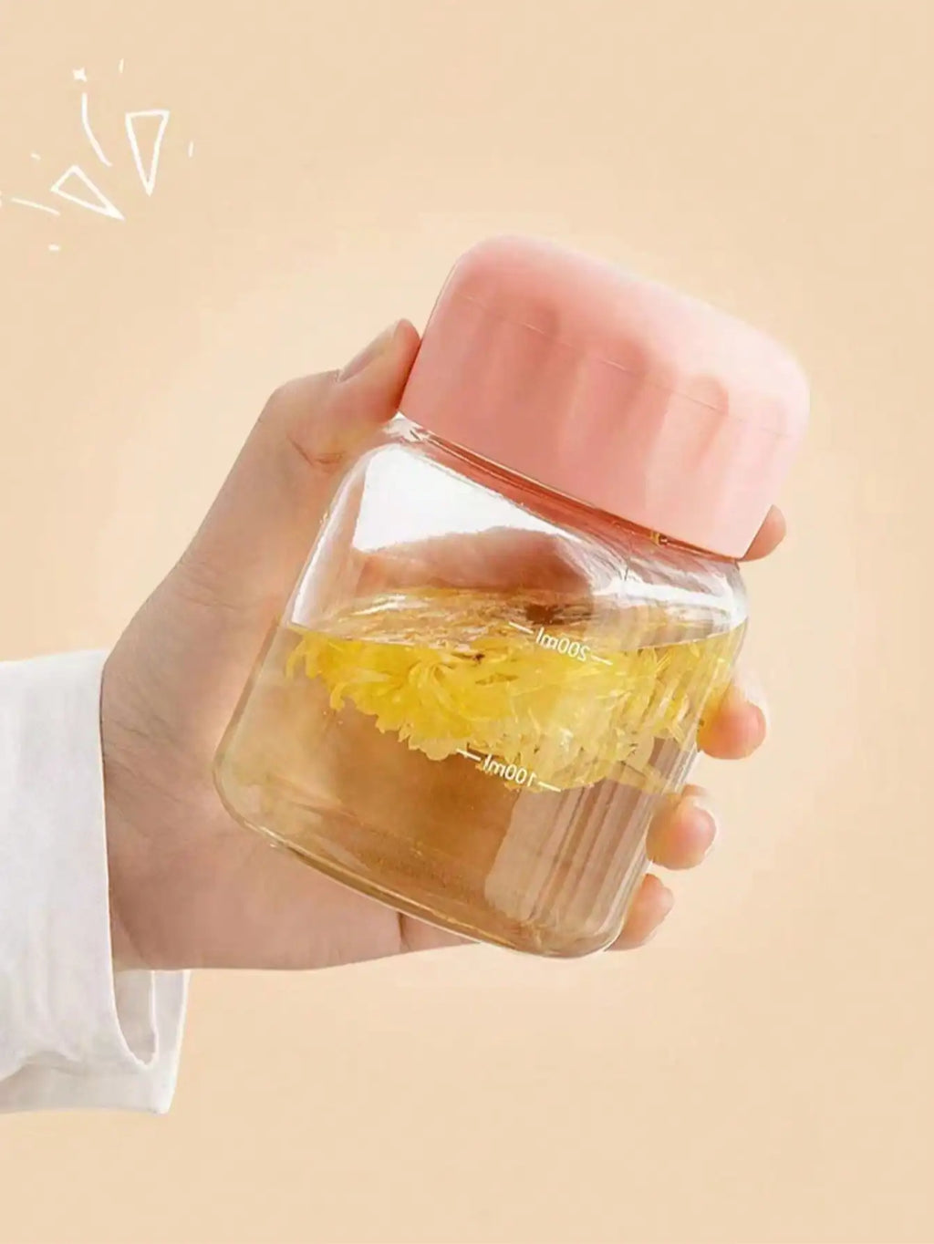 Chubby Mini Glass Cup – Cute Portable Coffee & Milk Cup Mini Glass Cup Qme