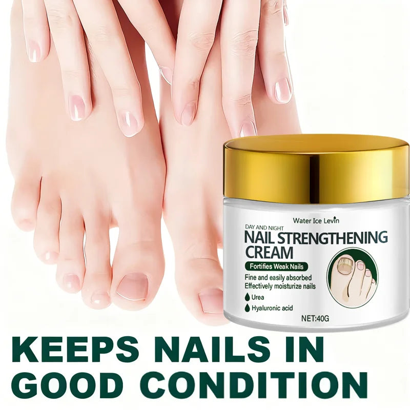 Day & Night Nail Strengthening Cream – Hyaluronic Acid & Urea Nail Strengthening Cream Qme