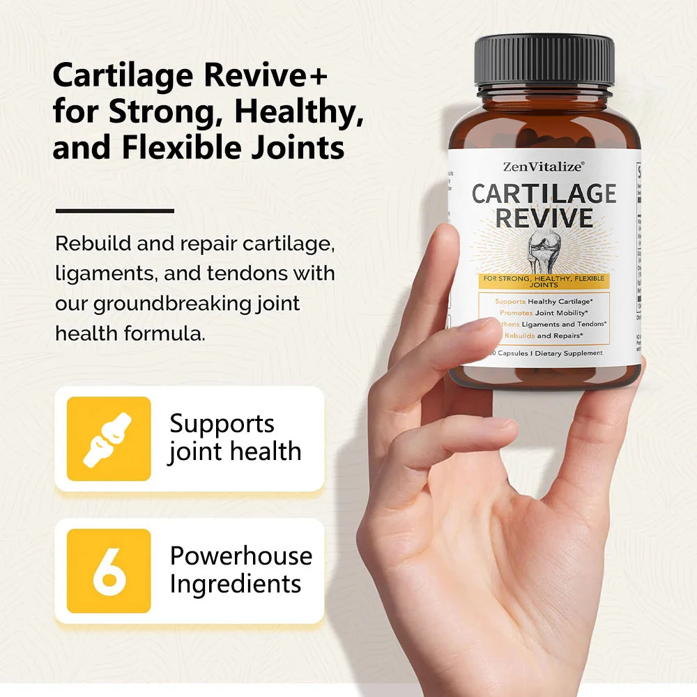 Joint Support Supplement – Collagen, Glucosamine & MSM | ZENVITALIZE Joint Support Supplement Qst