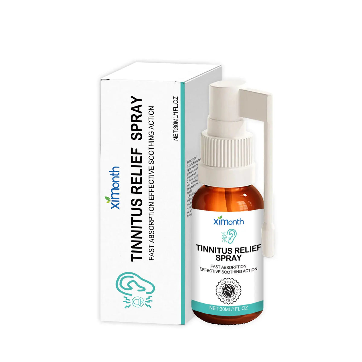 Ear Soothing Spray – Earwax Cleaner & Ear Care Mist 30ml Ear Care Spray Qst 30g boxed