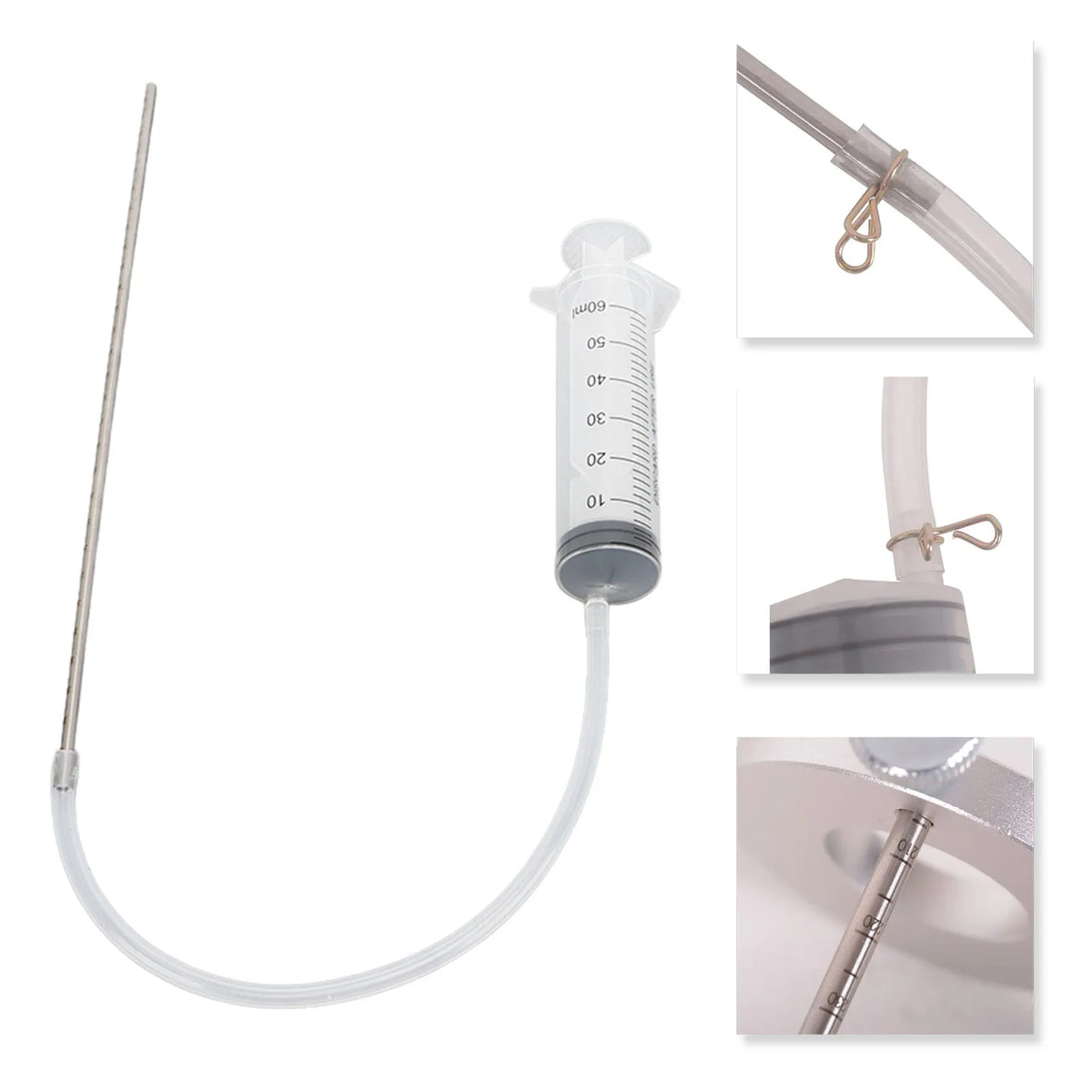 Motorcycle Fork Oil Level Gauge Kit – 0–300mm Measuring Tool Fork Oil Gauge Tool Qst