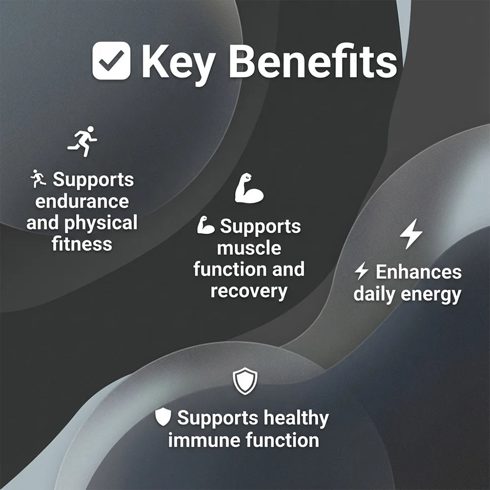 ZENVITALIZE Black Maca Capsules 900mg – Strength & Vitality Herbal Supplement Qst