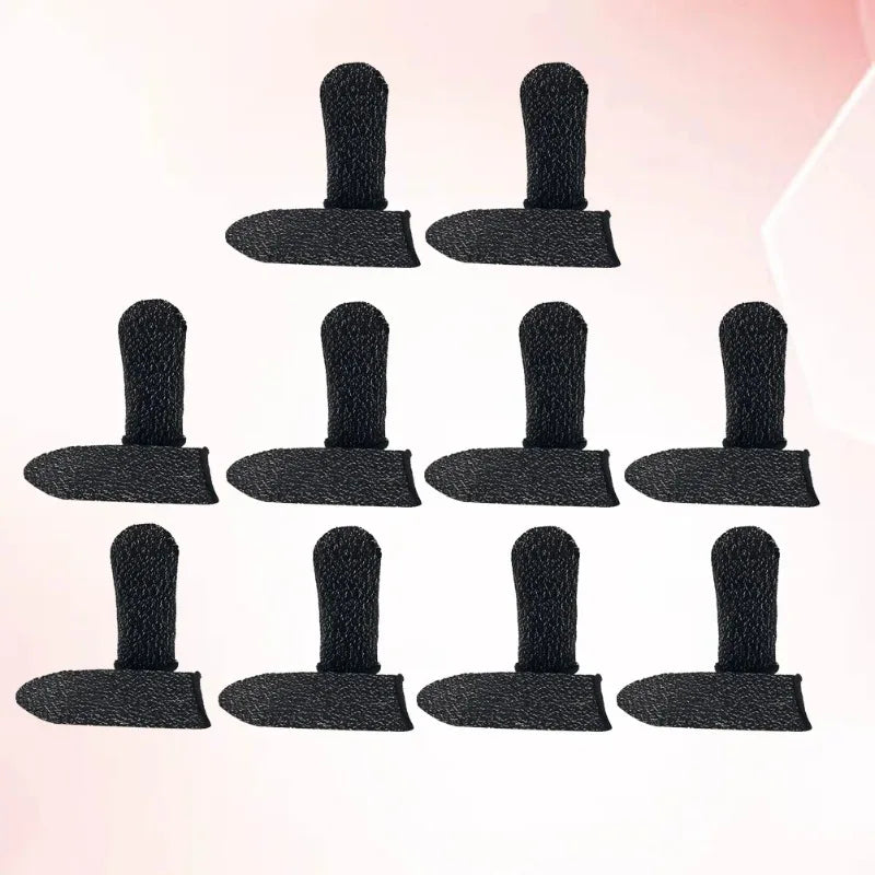 100-Pack Gaming Finger Sleeves – Anti-Sweat Non-Slip Touch Gaming Finger Sleeves Qme