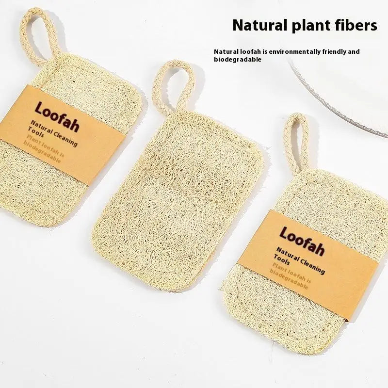Natural Luffa Dish Scrubber Set – Oil Stain Removing Kitchen Brush Dish Scrubber Set Qme